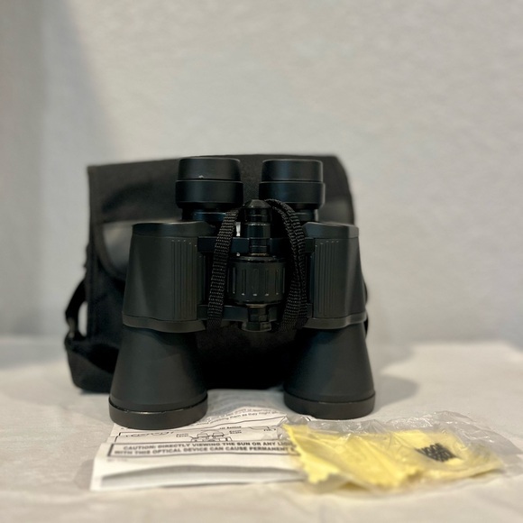 Rugged Exposure 10 x 50 MM Zoom Binoculars Coated Optics  8” *READ - Picture 1 of 5